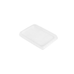 Elviteles doboz tető szögletes 500-1000 ml dobozhoz PP 50 db/csomag fehér