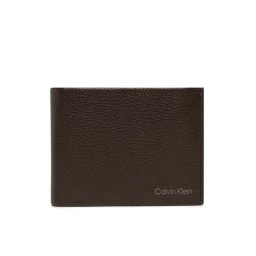 Calvin Klein Nagyméretű férfi pénztárca Warmth Trifold 10Cc W/Coin L K50K507969 Barna