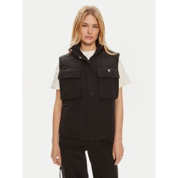 Guess Mellény Aurelie V4YL00 WG982 Fekete Regular Fit