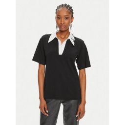 KARL LAGERFELD Pólóing 245W1701 Fekete Regular Fit