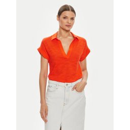 United Colors Of Benetton Pólóing 30Z1D4015 Piros Relaxed Fit