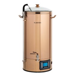 Klarstein Mundschenk XXL sörfőző üst, 50 l, 2500 W, sörfőző berendezés - szett, nemesacél (FP3-MundschenkXXLCop)