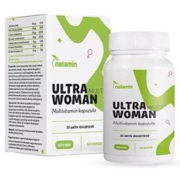 Netamin Ultra Multi Woman Multivitamin nőknek kapszula - 60db