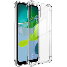 IMAK Szilikon védőburkolat a Motorola Moto E13 átlátszóhoz