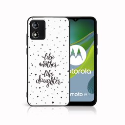 PROTEMIO MY ART Védőburkolat a Motorola Moto-hoz E13 LIKE MOTHER (113)