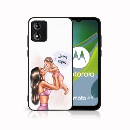 PROTEMIO MY ART Védőhuzat Motorola Moto E13 LOVING MOM (115) számára