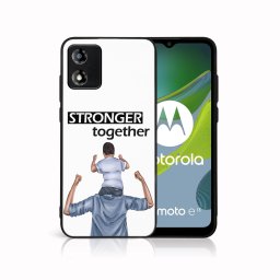 PROTEMIO MY ART Védőburkolat a Motorola Moto-hoz E13 DADDY (116)
