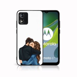 PROTEMIO MY ART Védőburkolat a Motorola Moto E13 COUPLE-hez (117)