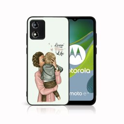 PROTEMIO MY ART Védőburkolat: Motorola Moto E13 MOM LIFE (118)