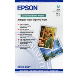 Epson A3, 50 LAP 192G archiváló matt eredeti fotópapír