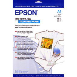 Epson A4, 10 LAP, 124G vasalható eredeti fotópapír