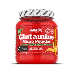 Amix 100% Pure Glutamin 360 g ízesített