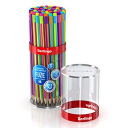 Berlingo, Fuze grafitceruza, színes, 72 db, radírral, KIÁRUSÍTÁS