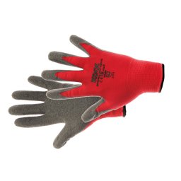 ROCKING RED nylon kesztyű. piros 7