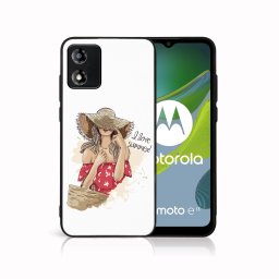 PROTEMIO MY ART Védőburkolat a Motorola Moto-hoz E13 NYÁR (129)
