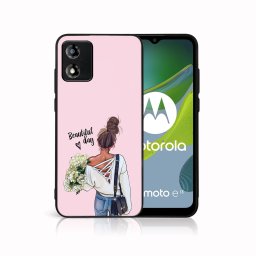 PROTEMIO MY ART Védőburkolat a Motorola Moto E13-hoz DAY (136)