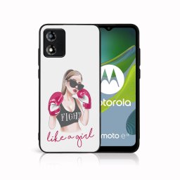 PROTEMIO MY ART Védőburkolat a Motorola Moto E13 FIGHTER (133) számára