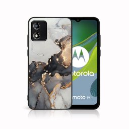 PROTEMIO MY ART Védőburkolat: Motorola Moto E13 GREY MARBLE (140)