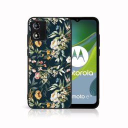 PROTEMIO MY ART Védőburkolat a Motorola Moto-hoz E13 FLORAL (158)