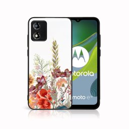 PROTEMIO MY ART Védőburkolat a Motorola Moto-hoz E13 MEADOW (159)