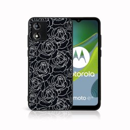 PROTEMIO MY ART Védőburkolat a Motorola Moto E13-hoz ROSES (172)
