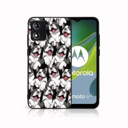 PROTEMIO MY ART Védőburkolat a Motorola Moto E13-hoz DOG (179)