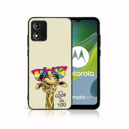 PROTEMIO MY ART Védőburkolat a Motorola Moto E13 ZSIRÁF-hoz (180)