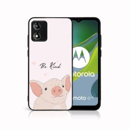PROTEMIO MY ART Védőburkolat a Motorola Moto-hoz E13 BE KIND (190)