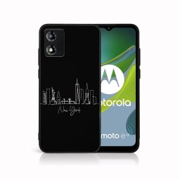 PROTEMIO MY ART Védőburkolat: Motorola Moto E13 NEW YORK (207)