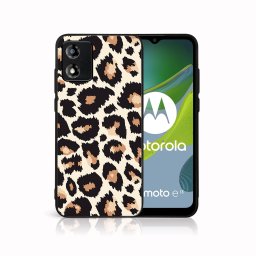 PROTEMIO MY ART Védőburkolat a Motorola Moto E13 LEOPARD PRINT (238) számára