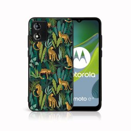 PROTEMIO MY ART Védőburkolat a Motorola Moto E13 LEOPARD (239) számára