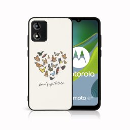 PROTEMIO MY ART Védőburkolat: Motorola Moto E13 BUTTERFLIES (240)