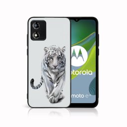 PROTEMIO MY ART Védőburkolat a Motorola Moto E13-hoz TIGER (243)