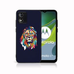 PROTEMIO MY ART Védőburkolat a Motorola Moto E13-hoz LION (246)