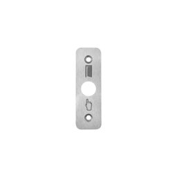 MP-28/16-P Nyomógomb és kapcsoló pajzs piktogrammal 28 mm széles 16 mm-es furattalt MP-28/16-P