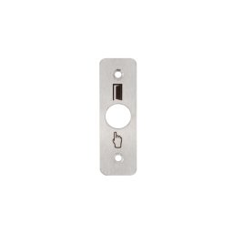 MP-28/19-P Nyomógomb és kapcsoló pajzs piktogrammal 28 mm széles 19 mm-es furattalt MP-28/19-P