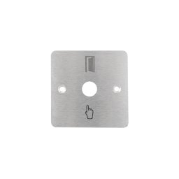 MP-86/16-P Nyomógomb és kapcsoló pajzs piktogrammal 86 mm széles 16 mm-es furattal MP-86/16-P