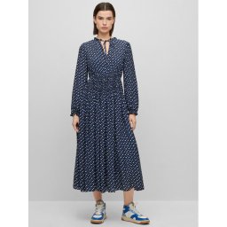 Boss Hétköznapi ruha Dasota1 50489738 Sötétkék Relaxed Fit