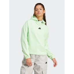 adidas Pulóver City Escape IS3014 Zöld Loose Fit