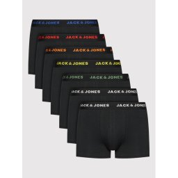 Jack&Jones 7 db-os boxeralsó szett Basic 12165587 Fekete