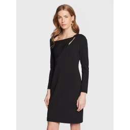 DKNY Hétköznapi ruha DD2J141A Fekete Regular Fit