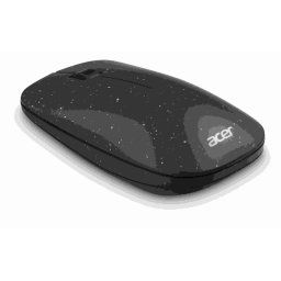 ACER Vero egér - Kiskereskedelmi csomag, vezeték nélküli, 2,4 GHz, 1200DPI, Fekete