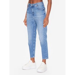 Mustang Farmer Charlotte 1013598 Kék Tapered Fit
