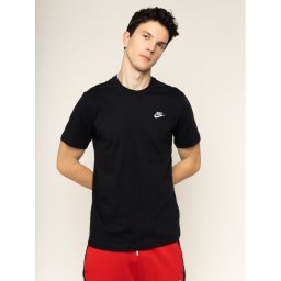 Nike Póló Sportswear Club AR4997 Fekete Standard Fit