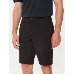 Boss Szövet rövidnadrág S_Commuter 50504392 Fekete Slim Fit
