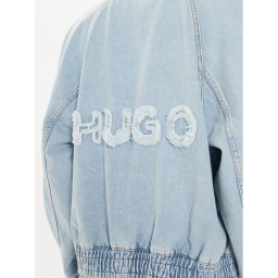 Hugo Farmer kabát Gebari_B 50515762 Kék Relaxed Fit