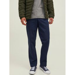 Jack&Jones Szövet nadrág Kane Bowie 12218621 Sötétkék Loose Fit