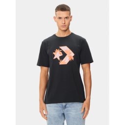 Converse Póló M Festival Star Chev Tee 10026417-A01 Fekete Regular Fit