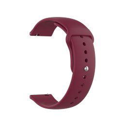 BUTTERFLY szilikon szíj Garmin Vivoactive 4S / Vivomove 3S bordó