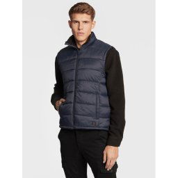 Solid Mellény Cole 21107083 Sötétkék Regular Fit